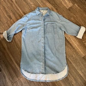 H&M Oversized Denim Dress